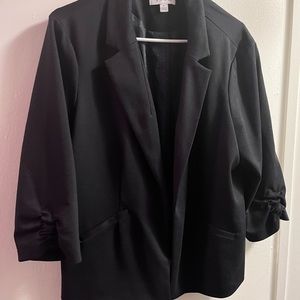 Elle Black Blazer size: XL